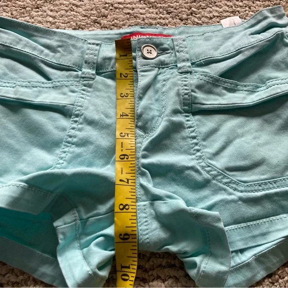 5/$15 UNIONBAY Light Turquoise Shorts 3 - Picture 6 of 7